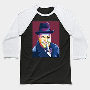 Winston Churchill wpap Baseball T-Shirt